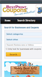 Mobile Screenshot of bestprintcoupons.com